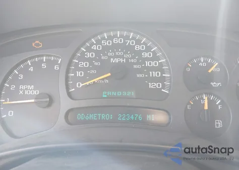 2003 Chevrolet Tahoe Ls z USA, uszkodzony, nr VIN 1GNEC13V83R222559